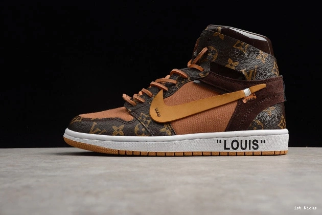 1st Kicks AQ0818-158 Jordan AJ1 x Off-Louis OW Air 1 0702